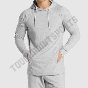 Conjunto de ropa deportiva para hombre, chándal con capucha y pantalones ajustados, venta al por mayor - Product Image 4