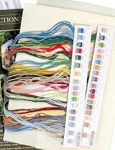 [3] organizador de hilos presorted posavasos peonía Kit de punto de cruz costura de bordado posavasos peonía Kit de punto de cruz - Product Image 4