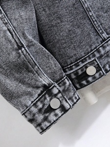 Hot Selling Casual <b>Denim</b> <b>Jacket</b> <b>with</b> Button Waterproof & Windproof Breathable Winter Design High Quality Demin <b>Jacket</b> for man - Product Image 4