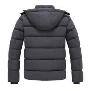 Vestes matelassées pour hommes de haute qualité 2025, multicolores, tissu personnalisable, rembourrage en coton, surdimensionnées, fermeture éclair, pour l'hiver - Product Image 6
