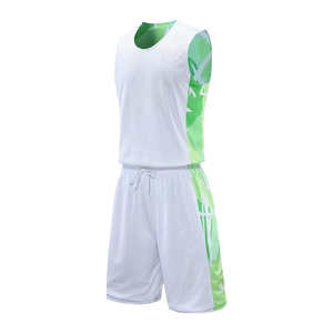 Maillots de basket-ball pour hommes en gros, impression numérique personnalisée, logos d'équipe, séchage rapide, évacuation de l'humidité, respirant, 100% polyester - Product Image 6