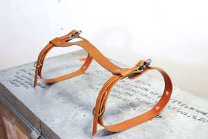 2025 ALW Premium Heavy Duty Couverture en cuir véritable Transporteur Portable Sangle faite à la main Fabricant OEM pour l'hôpital d'avion à domicile - Product Image 4