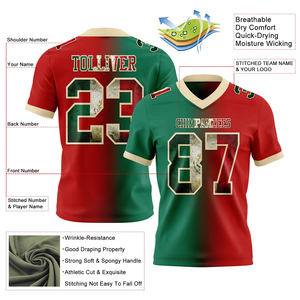 Maillot de football américain le plus vendu pour homme, tissu en maille respirante, vêtements de sport personnalisés pour l'entraînement et l'utilisation des matchs - Product Image 4