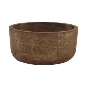 Tazón de Madera Natural para Servir, Tazón de Sopa Hecho a Mano, Decoración de Cocina para Aperitivos - Product Image 5