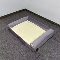 Canapé pour chien sur mesure OEM ODM, design moderne et solide, rembourrage en éponge, canapé pour chien XL avec housse amovible lavable