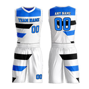 Camiseta de baloncesto de estilo americano de alta calidad unisex de secado rápido ajustada uniformes de baloncesto Conjunto Clásico Conjunto de camiseta de verano - Product Image 3