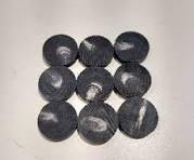 Búfalo Cuerno Botón Negro Espacios En Blanco Spotb - Product Image 2