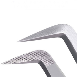 Pinces à épiler professionnelles pour faux cils, pinces à épiler de haute qualité pour extensions de cils, grossiste en pinces à épiler personnalisées pour bijoux - Product Image 4