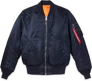 Nouvelle arrivée de 2023 polyester matériel à manches longues blouson aviateur à glissière avant blouson aviateur personnalisé - Product Image 3