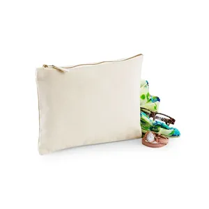 Custom Merchandising Canvas <b>Accessory</b> Pouch for Toiletries Travel Bag - Product Image 3
