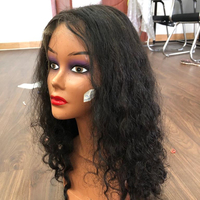 Natural Hair <strong>Wig</strong> Human Vietnamese Hair with Frontal Natural Wave HD Transparent and Swiss Lace <strong>Best</strong> Wholesale and Retail Price