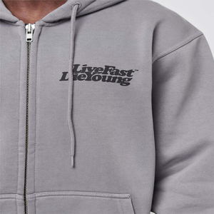 2025 sur mesure hommes fermeture éclair sweats à capuche grande taille en gros polaire manches longues brodé bouffée imprimé anti-rétrécissement taille 6XL - Product Image 6