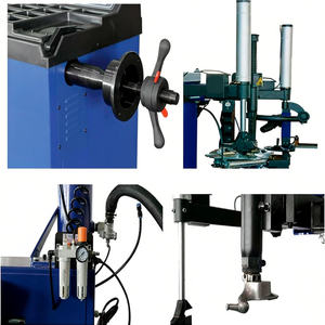 Machine à changer les pneus et à équilibrer les roues KT835/KT-B760 2.0HP 110V-220V Mesure automatique Pointage laser Bead Blaster Garantie de 2 ans - Product Image 2