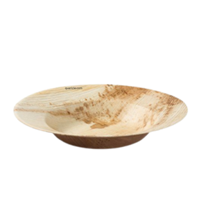 Cuencos desechables de bambú de Palma Areca de 240mm, servicio ecológico para Pasta/fideos para bodas, cumpleaños, eventos, barbacoa para llevar - Product Image 2