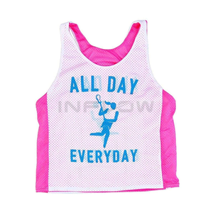 Pinnies ชุดเครื่องแบบ LaCrosse แบบระเหิดชุดเครื่องแบบ100% โพลีเอสเตอร์ระบายอากาศใส่สบายชุดเครื่องแบบอเมริกันฟุตบอล - Product Image 4