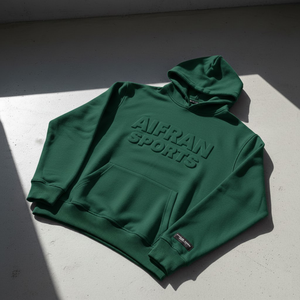 Sudadera con Capucha AIFRAN Premium con Logotipo en Relieve 3D, Sudadera de Forro Polar Grueso para Hombre, Estilo Urbano, Talla Grande, Unisex, Ropa Deportiva para Gimnasio - Product Image 3