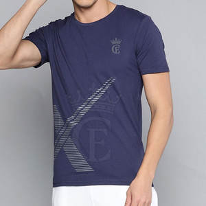 เสื้อยืดผู้ชายแขนสั้นไซส์ใหญ่ ระบายอากาศได้ดี ผลิตจากผ้าฝ้าย 100% เป็นมิตรกับสิ่งแวดล้อม แห้งเร็ว รับผลิตแบบ OEM พร้อมสกรีนโลโก้ตามสั่ง - Product Image 4