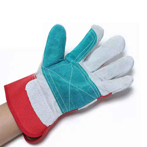 Gants de sécurité à main les plus vendus Gant de conduite de camion doublé en polaire de qualité supérieure Gants de travail en cuir blanc pour conducteur - Product Image 4