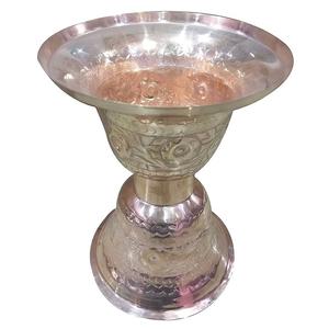 Vintage Pure Brass Spitting Bowl With Engraving And Polish Finished <b>For</b> Decoration High Quality Arabic Peekdaan <b>Decorative</b> <b>Item</b> - Product Image 1