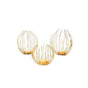 Portavelas de hierro de primera calidad, portavelas, accesorios de mesa, portavelas decorativo de diseño clásico al precio más barato - Product Image 1