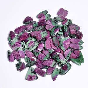 ทับทิมธรรมชาติคุณภาพสูงใน Zoisite อัญมณีคู่มีรูปร่างผสมขนาดและพลอยคู่ทรงหลวมสำหรับทำเครื่องประดับ - Product Image 1