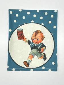 Sac à farine en coton tissé imprimé personnalisé Serviette de cuisine à séchage rapide à haute absorption avec motif de dessin animé - Product Image 5