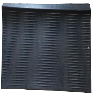 <b>Rubber</b> Stair Mat Pin Design Anti Slip Washable Durable Eco-Friendly 1cm Thick Black 25x75cm Indus for Outdoor Steps - Product Image 1