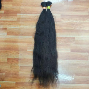 Extensiones de Cabello Humano Virgen Remy Liso del Sur de la India, en Paquetes de 18-40 Pulgadas - Product Image 1