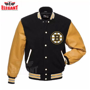 แจ็กเก็ตแขนหนังสำหรับผู้ชาย, แจ็กเก็ตหนังทรงสลิมฟิตสไตล์ลำลองสำหรับฤดูใบไม้ผลิฤดูใบไม้ร่วงสำหรับกีฬาฤดูหนาว - Product Image 5