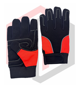 Guantes de seguridad de trabajo de montaje OEM Guantes transpirables resistentes a cortes para uso en fábricas y talleres - Product Image 1