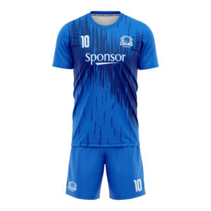 ชุดฝึกฟุตบอลแบบระเหิดชุดเสื้อเจอร์ซีย์และชุดฝึกพิมพ์โลโก้ออกแบบได้ตามต้องการ - Product Image 3