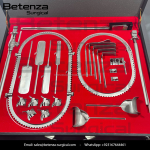 Juego de Retractores Bookwalter Profesionales de Acero Inoxidable para Cirugía Abdominal, Manual, 20+ Piezas, Juego Completo, Certificado CE - Product Image 6