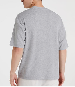 T-shirt pour homme en coton 100% de haute qualité, poids lourd, été, surdimensionné, 200 grammes, impression personnalisée, uni - Product Image 4