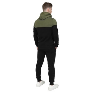 Ensemble de survêtement décontracté pour homme grande taille, qualité supérieure 2026, couleur unie, pull à capuche et pantalon de survêtement, deux pièces, OEM - Product Image 6