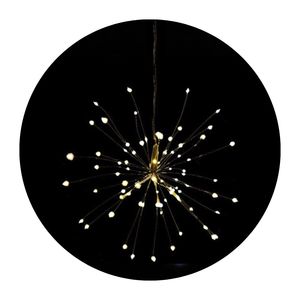 Warm white <b>LED</b> hanging <b>star</b> for indoor use, 27cm, 120 <b>LEDs</b> (F-Bright 00927) - Product Image 1