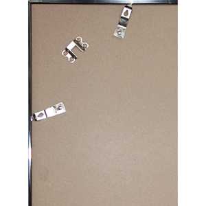 Cadre photo moderne noir 40 x 50 cm format A2/A4 en alliage métallique et aluminium - Product Image 1