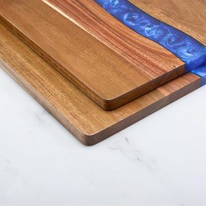 <b>Wooden</b> Sustainable Reusable 1.5cm Thick Dishwasher Safe Chopping <b>Block</b> for Home & Restaurant Kitchens Vegetables Fruits Meat - Product Image 5