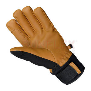 Guantes de Esquí Personalizados para Adultos Unisex, Marca Privada, Duraderos, de Cuero, Impermeables, Transpirables, Aptos para la Temporada de Invierno, con Logotipo - Product Image 4
