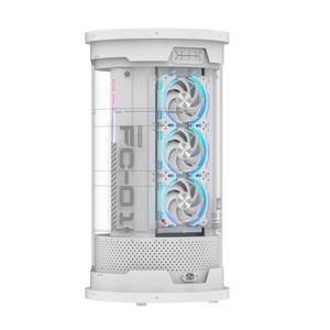 Boîtier PC ALSEYE Cylindrical Design 360-Degree Panorama MICRO ATX/ITX, couleur noire, FC01-Pro-B, compatible avec refroidissement liquide 360. - Product Image 4