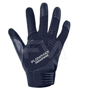 Gants de frappe de baseball en cuir à marque privée, vente directe d'usine, faible MOQ - Product Image 2