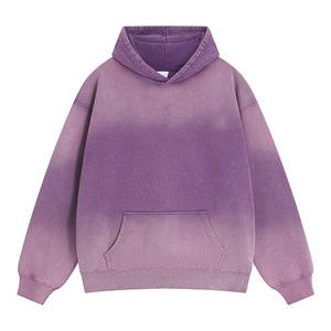 Sudaderas con capucha personalizadas 100% algodón peso pesado calidad de lujo Puff impresión ropa de calle de gran tamaño sudaderas con capucha para hombres - Product Image 4