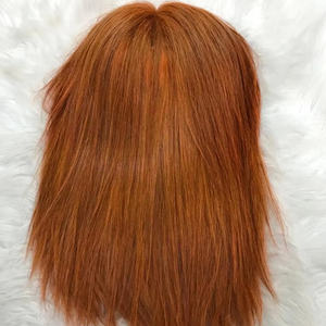 Pelucas delanteras de encaje recto largo Encaje transparente con cabello Remy Pelucas de cabello humano hechas a máquina - Product Image 1