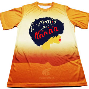 Impression par sublimation de qualité supérieure T-shirt avec logo personnalisé pour hommes OEM chemises en gros en vrac vêtements élégants vêtements personnalisés - Product Image 1