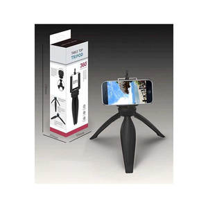 Trépied de table Netzy EP-5 noir avec télécommande, design flexible en aluminium pour appareil photo reflex numérique, projecteur, téléphone portable, anneau lumineux - Product Image 1