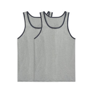 Magliette da uomo in stile <span class=keywords><strong>Rock</strong></span> personalizzate da corsa taglie forti canotte da uomo in cotone per Bodybuilding e muscoli senza maniche - Product Image 5