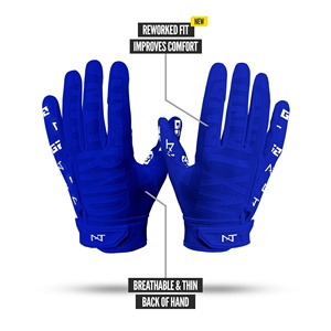 custom Professional High Grip Football Soccer Goalkeeper Gloves Good Quality Sports Goalie Gloves for Soccer Goalkeeper - Product Image 1