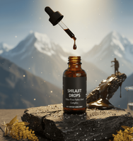 ODM & OEM disponible 60ml vente en gros 60ml pur résine de Shilajit de l'Himalaya extrait de plantes supplément liquide