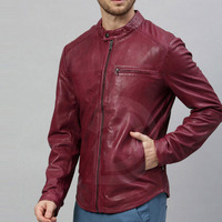 Créez votre propre veste en cuir tendance de haute qualité pour homme au meilleur prix, veste en cuir à manches longues
