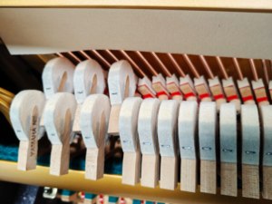 Piano Vertical Acústico Yamaha U1H de Lujo Profesional en Oferta, Usado en Buen Estado con Buenos Precios, 88 Teclas, 1659199 - Product Image 3