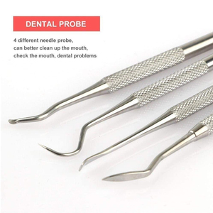 Juego de Instrumentos dentales desechables, fabricante de sondas de espejo, instrumentos orales, herramientas dentales, sonda de dientes, luz Manual de acero inoxidable - Product Image 2